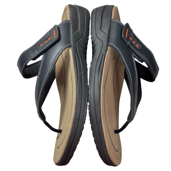 OrthOFeet Eldorado Sandals Flip Flops slides Shoes Size 10 2E (Wide) like new - Picture 5 of 16